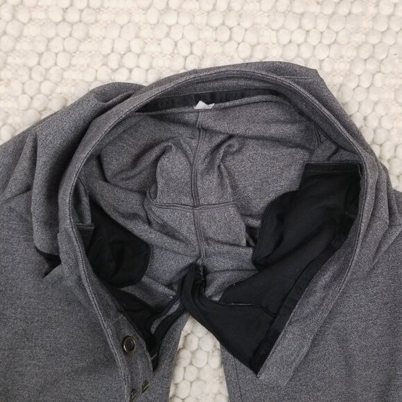 Lululemon On The Move Pant Ponte *28" Heathered Core Dark Grey Sz 6 - Picture 4 of 6